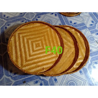 [bộ 3] mẹt tre 40cm