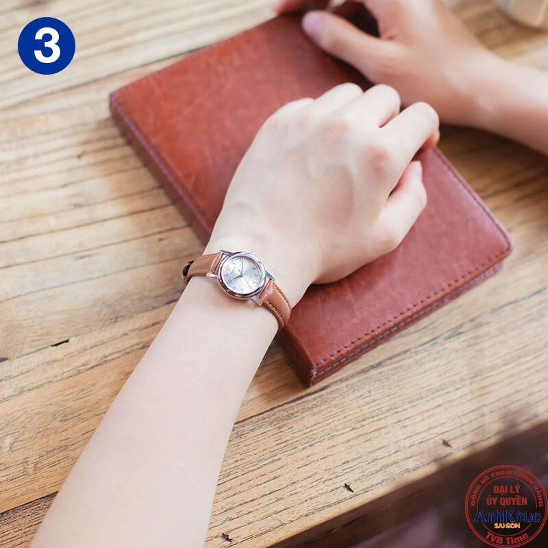 Đồng hồ nữ dây da Casio Standard chính hãng Anh Khuê LTP-1095 Series | BigBuy360 - bigbuy360.vn