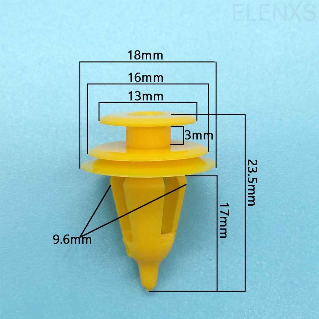 Kẹp Đinh Tán Nhựa Cho Cửa Xe Hơi Toyota Hiace Rav4