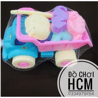 Đồ chơi xe chở cát đi biển dành cho bé