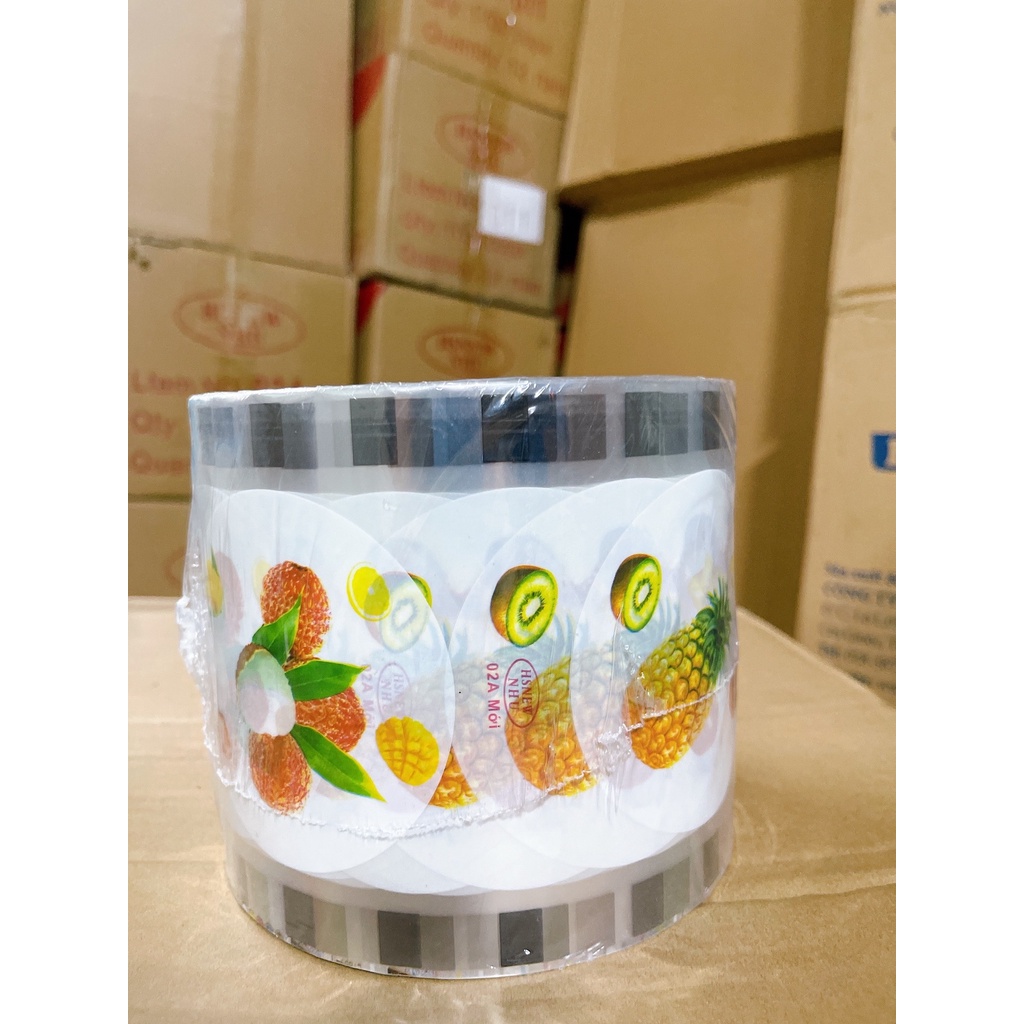 Cuộn màng dập ép ly nhựa  1700 cái - 2400 cái