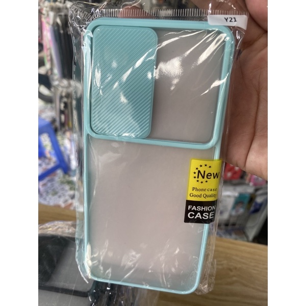 Ốp lưng Vivo Y15S/ Y15A 2021/ Y21/Y21S/Y33S lưng nhám viền dẻo màu bảo vệ Camera