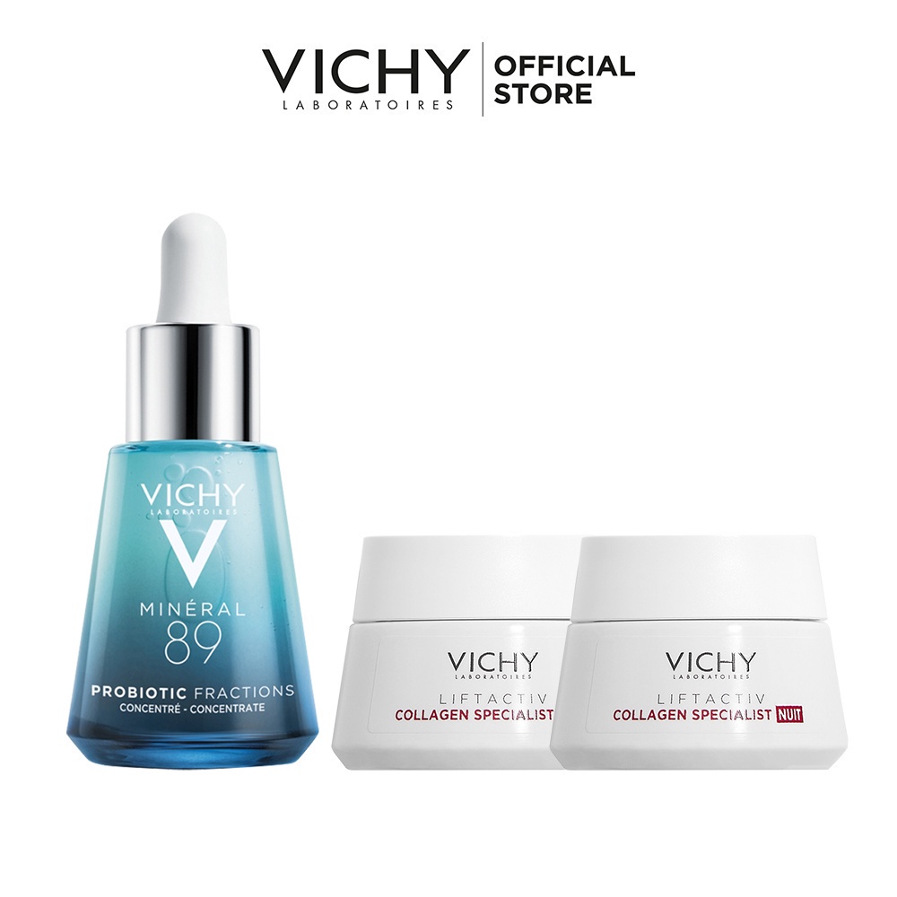 Bộ tinh chất giải cứu da làn da tức thì & ngăn ngừa lão hóa Vichy Mineral 89 Probiotic Fractions | BigBuy360 - bigbuy360.vn