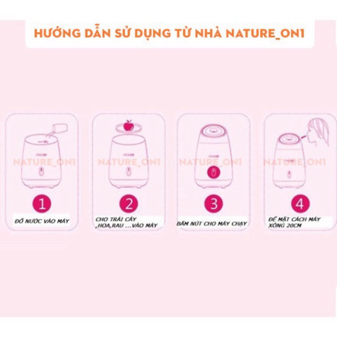 Máy Xông Mặt Làm Đẹp Từ Nguyên Liệu Thiên Nhiên , Không Hóa chất Độc Hại Giúp Bạn Có Làn Da Đẹp