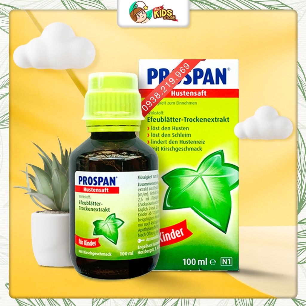 Thực phẩm bổ sung Siro Pros pan 100ml Đức