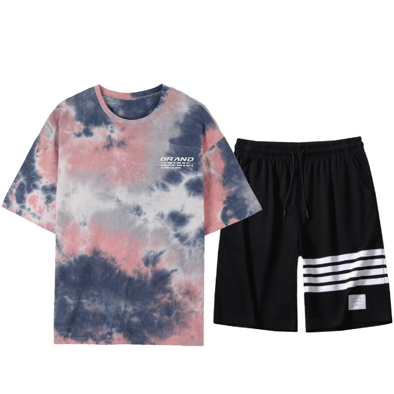 SET BỘ ĐỒ THUN COTTON HOA TIẾT MƠI LẠ CỰC ĐẸP , PHONG CÁCH , MÙA HÈ 2021 dành cho các bạn nữ