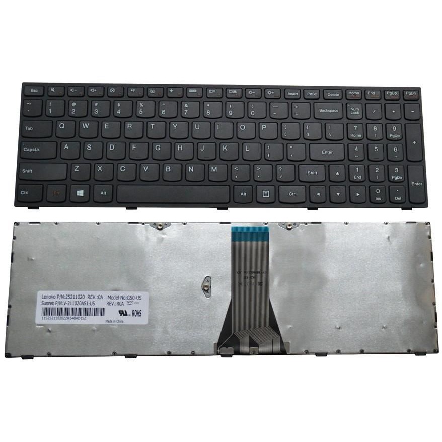 BÀN PHÍM  LENOVO G50,G50-45 G50-30 G50-70 ,z50-70,z50-75,G50-80,Z51-70 500-15ACZ 500-15ISK ,g70-80,300-15