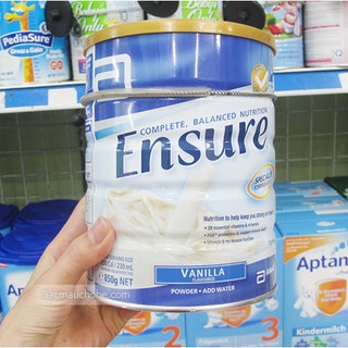 Sữa ensure 850g