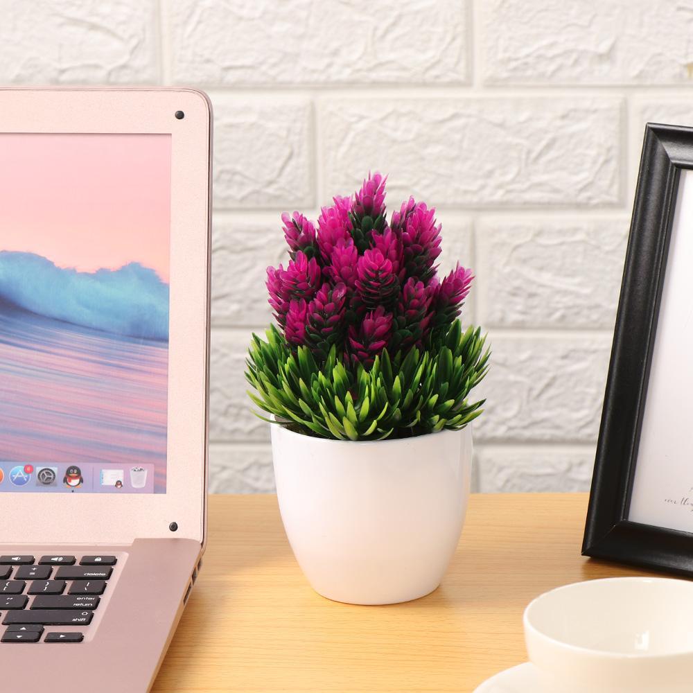 1 Bộ Chậu Hoa Giả Để Bàn Trang Trí Tiệc Cưới Hoặc Giáng Sinh