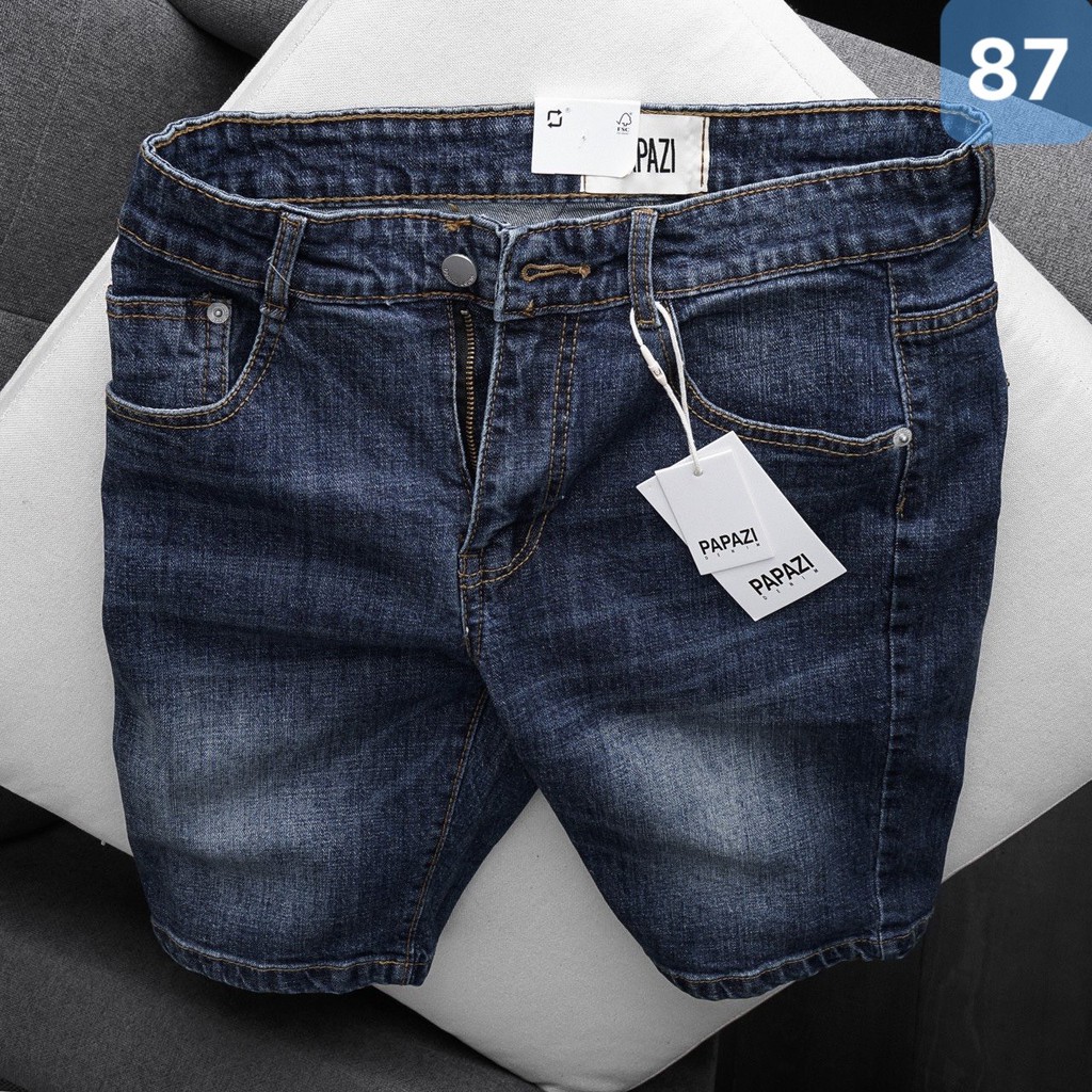Quần jean lửng, quần short nam cao cấp, chất cotton co giãn mền mịn, phong cách trẻ trung năng động - PAPAZI | BigBuy360 - bigbuy360.vn