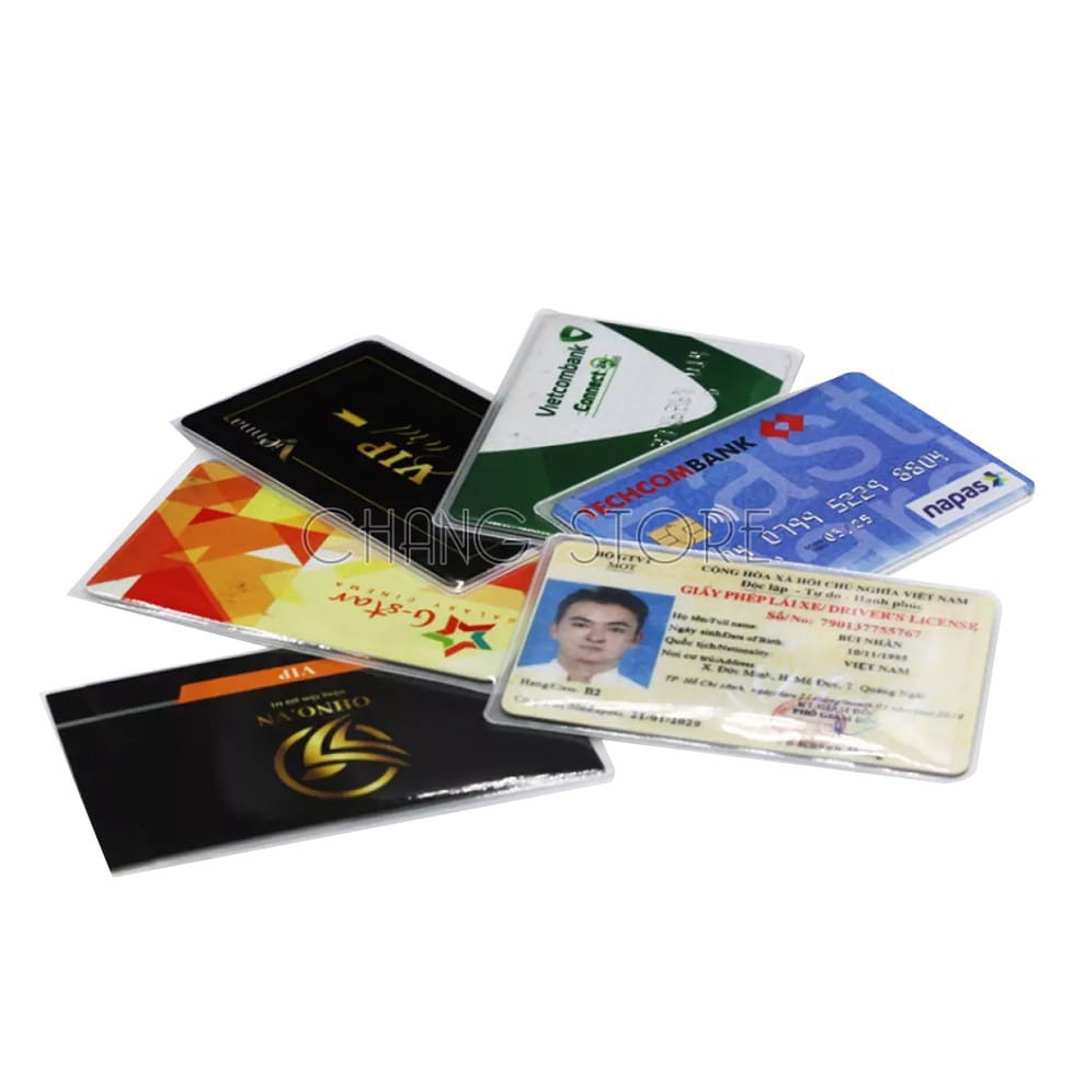 BỌC bảo vệ thẻ căn cước công dân, thẻ ngân hàng, thẻ tín dụng, bằng lái xe - TIỆN LỢI PANDI.official