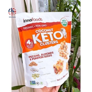 Bánh dừa Keto coconut clusters 454g