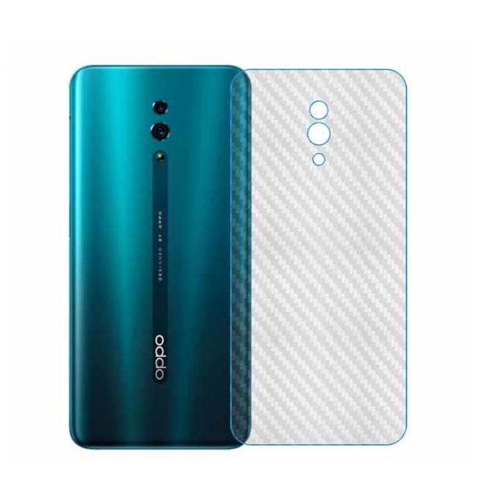 Miếng phim dán 3D sợi carbon cho lưng điện thoại OPPO Reno / Reno 10X / RenoAce /Reno2/Reno2F/2Z