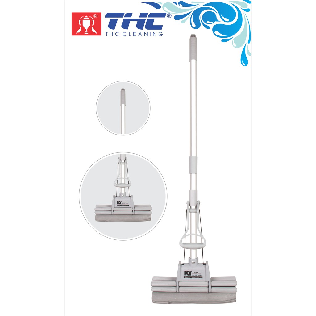 Cây lau nhà cao cấp TH - 105 (đầu mút 3 tấc)