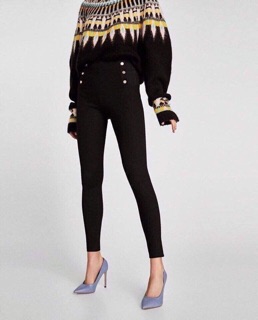 Quần Legging 6 cúc