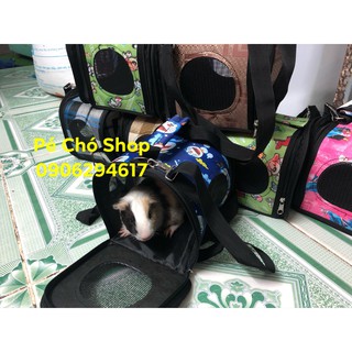 Túi du lịch size TRUNG d17-c16-r17 cho bọ ú,nhím,sóc bông..