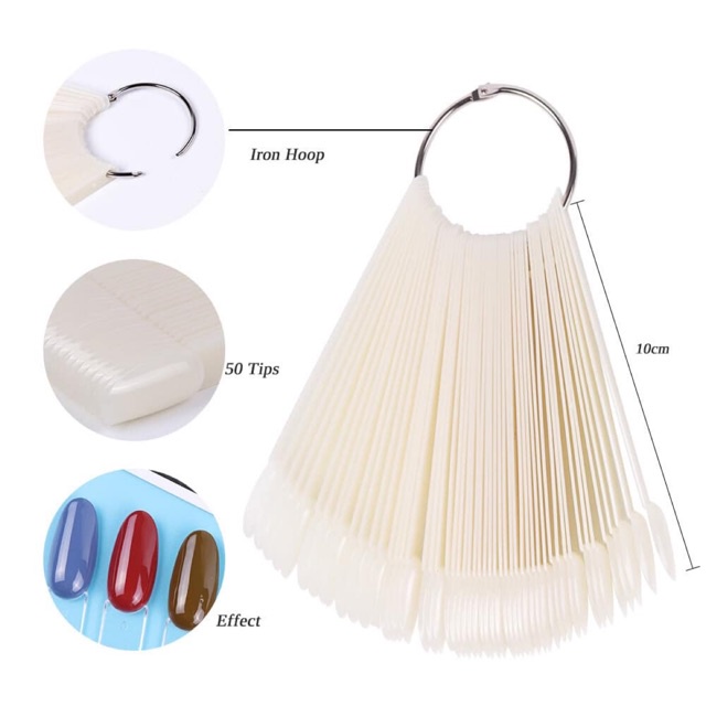 Móng Que Tập Sơn , Móng Que Nail 1 Bịch 50 Que