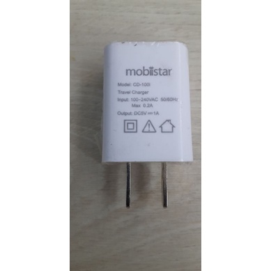 Bộ sạc 1A - chính hãng mobiistar