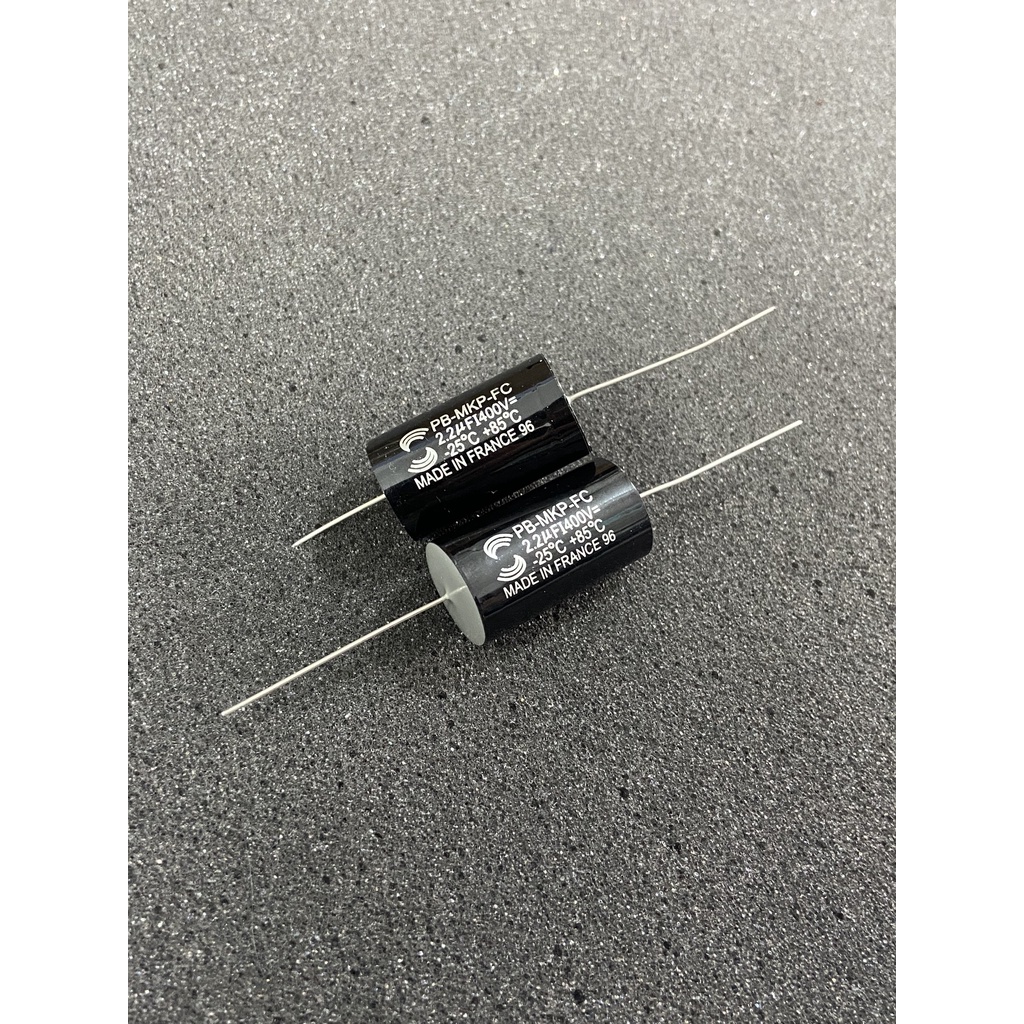Tụ cao cấp cản loa treble  2.2uf 400v tụ lọc loa loại tốt kích thước lớn