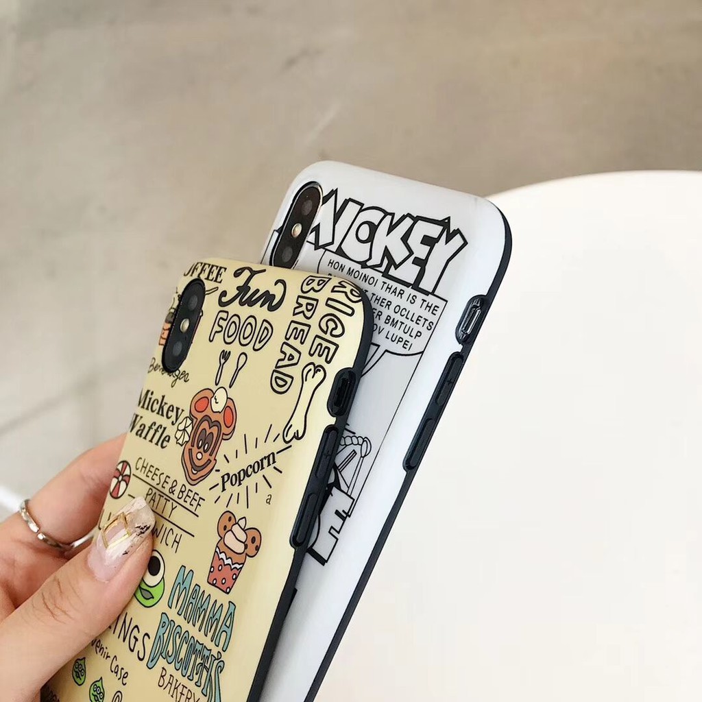 Ốp Lưng In Hình Chuột Mickey Dễ Thương Cho Iphone Xs Max Iphone Xs Xr Iphone 7 8 Plus | BigBuy360 - bigbuy360.vn