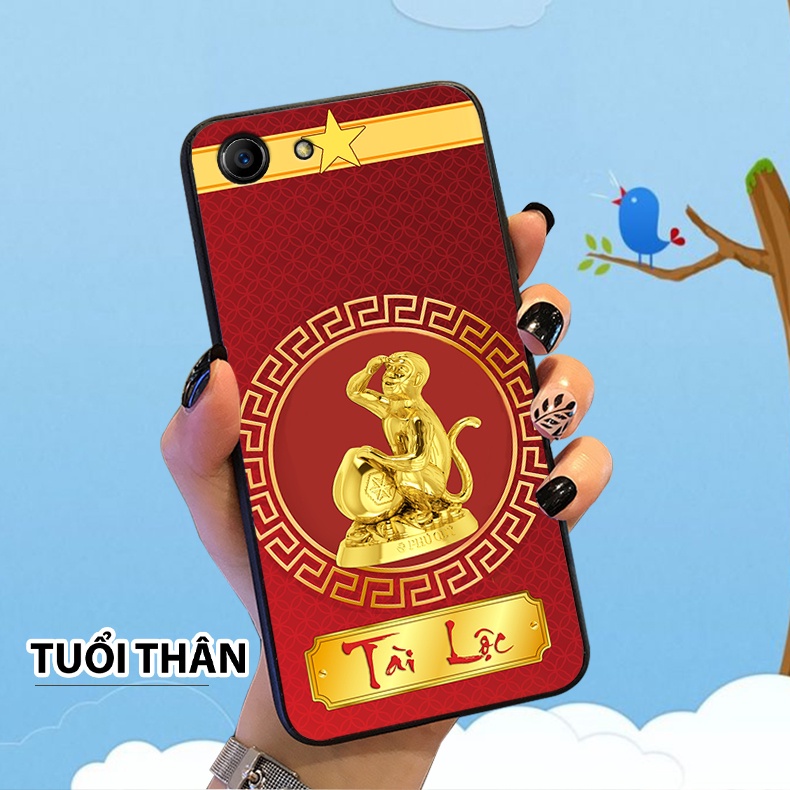 Ốp Lưng Cường Lực Cao Cấp in hình 12 con giáp Tài Lộc dành cho điện thoại OPPO A71 - OPPO A83