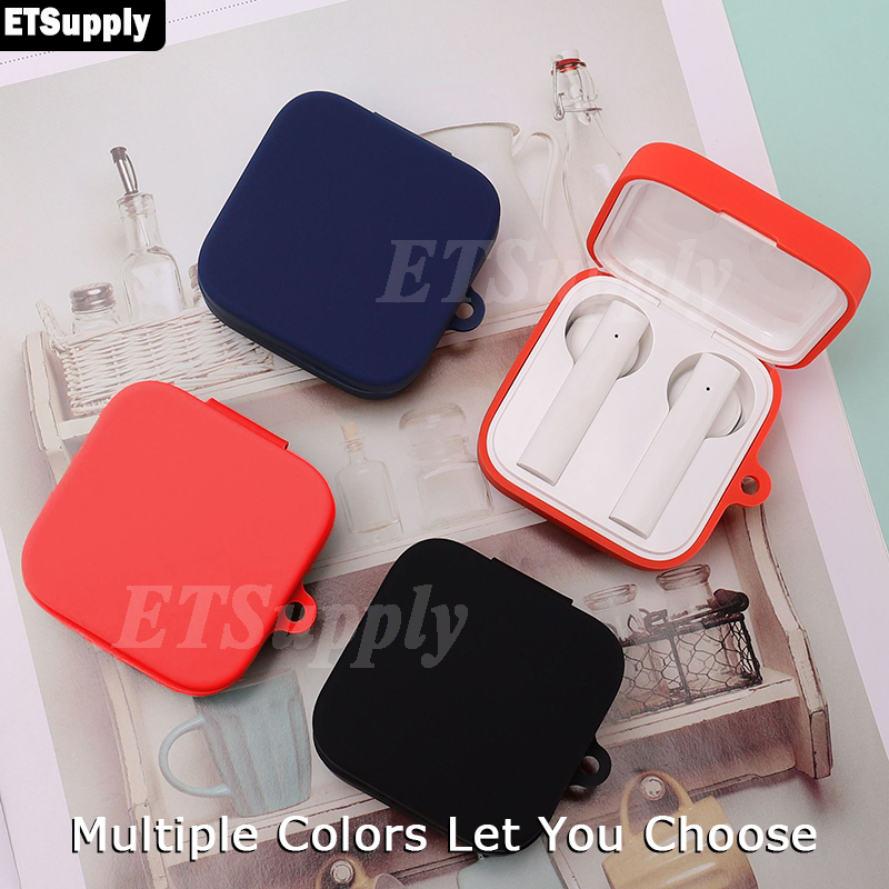 Vỏ bảo vệ hộp sạc tai nghe nhét tai Xiaomi Mi True Wireless Earphones 2 Basic