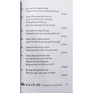 Câu Đố Luyện Trí Thông Minh