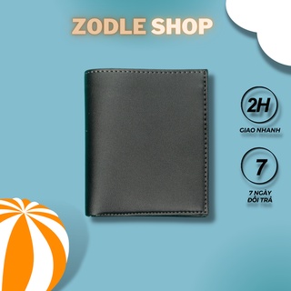 Bóp Ví Da Nam dáng đứng nhiều ngăn cao cấp giá rẻ có khoá kéo siêu bền đẹp thời trang Zodle VD01