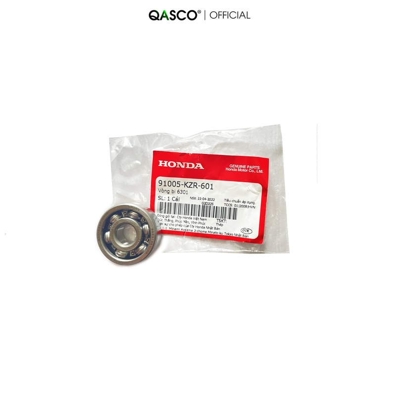 Vòng bi 6301 HONDA Air Blade 125 / Lead 125 / Pcx 125 / Sh Mode (91005KZR601)(646)