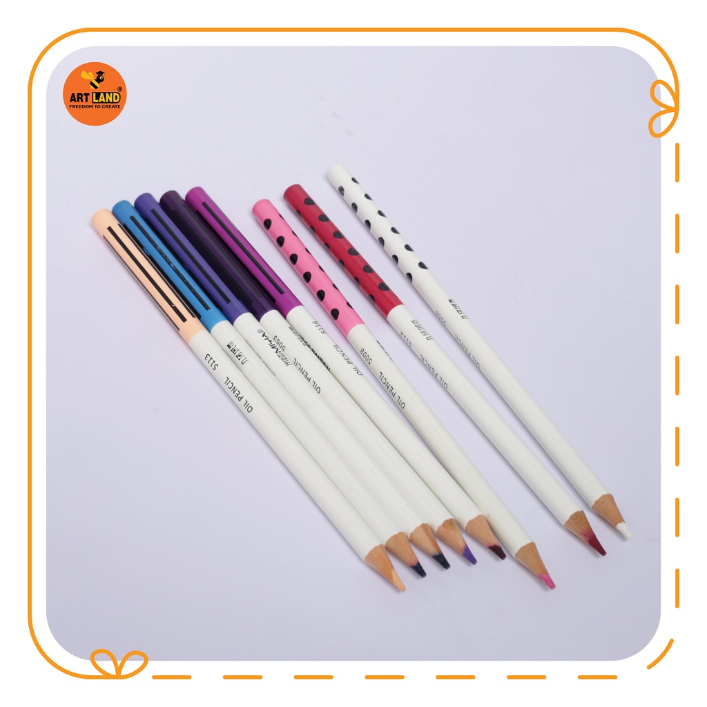 Bộ Chì Màu Himi 36 màu - Bộ Chì Màu Gốc Dầu - Oil Colored Pencil Xịn Mịn