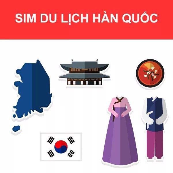 {Lắp là dùng} Sim 4G Du lịch Hàn Quốc - Hỗ trợ 24/7 - Bảo hành 1 đổi 1