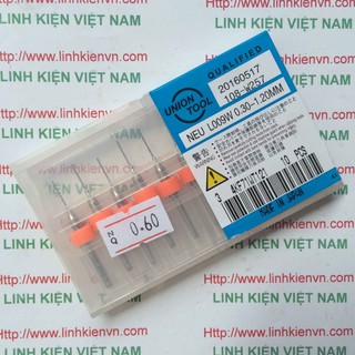 Mũi Khoang CNC 0.6mm - D2H2