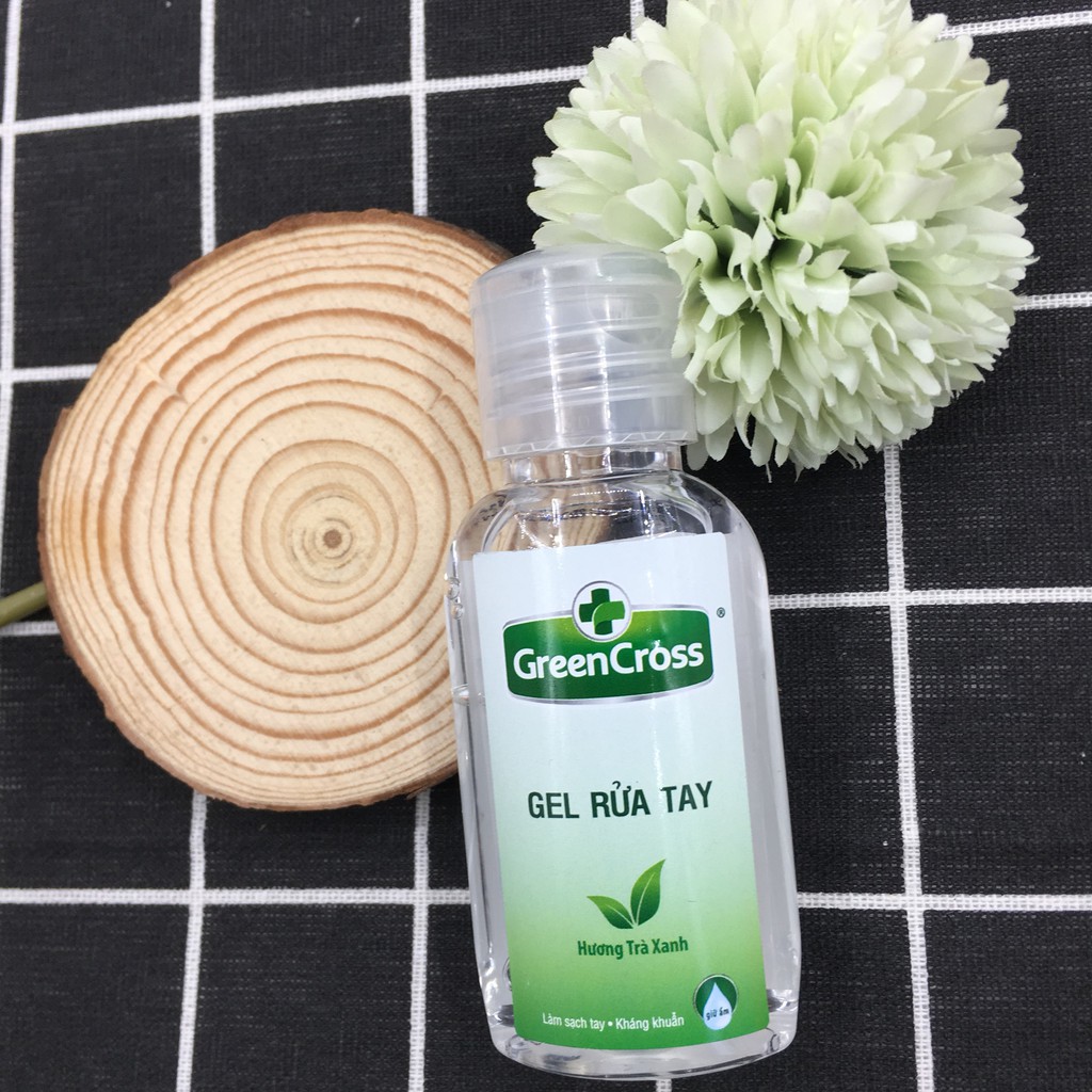 Nước rửa tay khô Greencroos 60ml 100 ml (có sẵn )