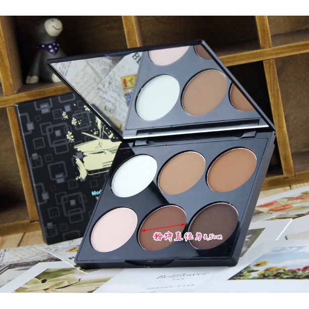Bột Tạo Đường Viền Sáu Màu Sáng Ba Chiều MAYCHEER, Phấn Highlighter Và Phấn Tạo Bóng Kết Hợp Tạo Bóng, Tạo Bóng Mũi | BigBuy360 - bigbuy360.vn