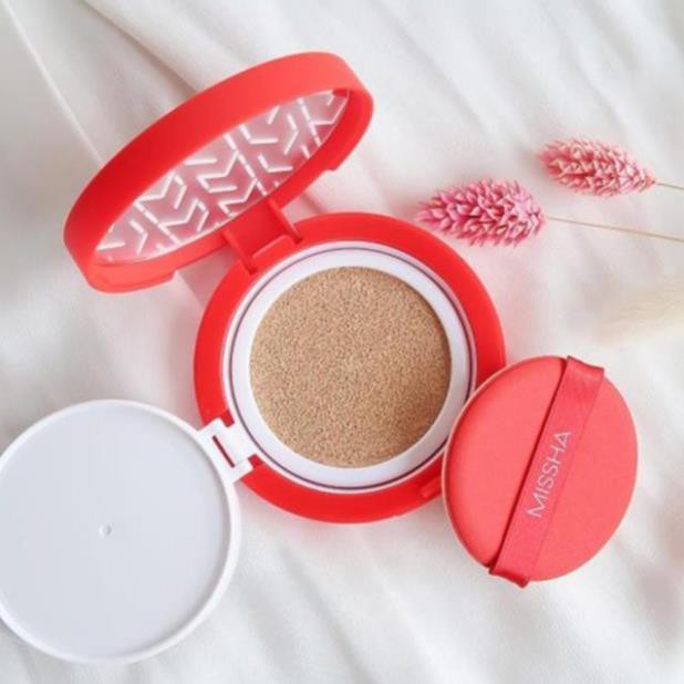 Phấn nước Missha Velvet Finish Cushion SPF50+ PA+++ Màu Đỏ 2 Tone Màu [Cam Kết Hàng Chính Hãng] | BigBuy360 - bigbuy360.vn