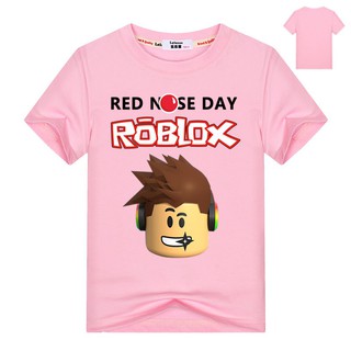 Áo thun cotton họa tiết trò chơi điện tử Roblox độc đáo cho bé
