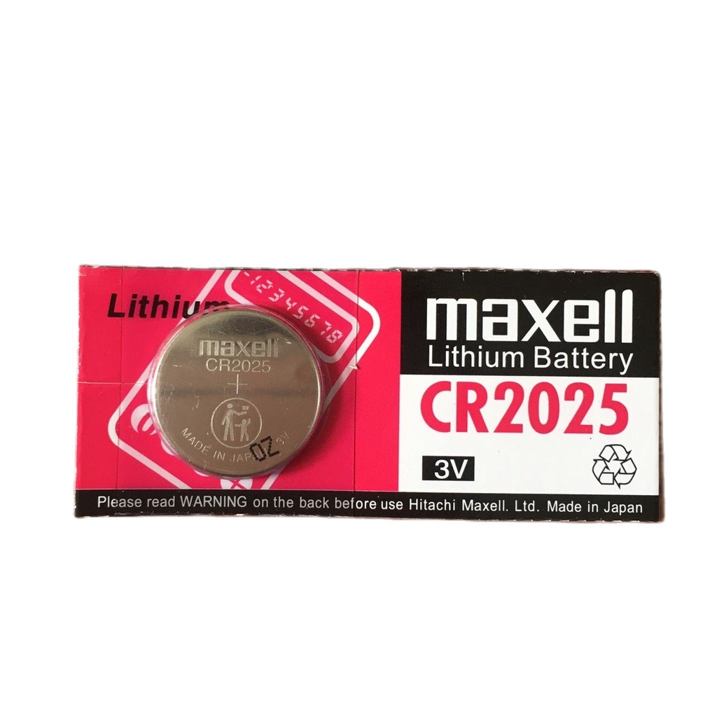 Pin CR2032 / CR2025 / CR2016 (Viên Lẻ) Maxell Nhật Bản 1 Viên 3V