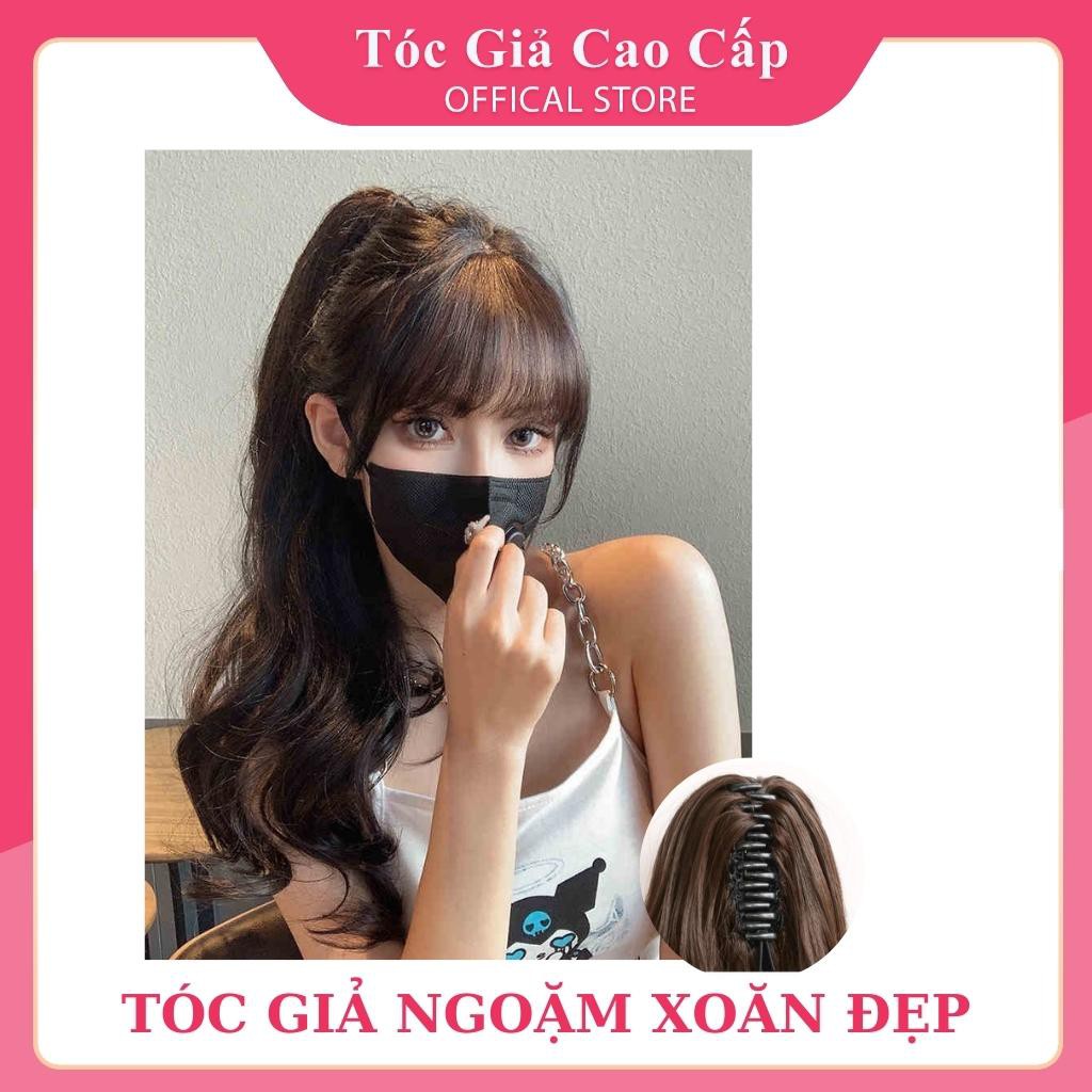 Tóc giả ngoặm FREESHIP ngoặm xoăn dợn p103