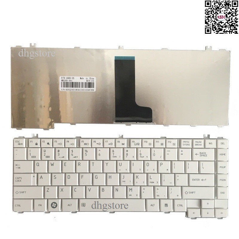 Bàn phím laptop Toshiba Satellite C600 C630 C640 C645 L600 L630 L635 L640 L645 L745 L730 L735 L740 B40-A.