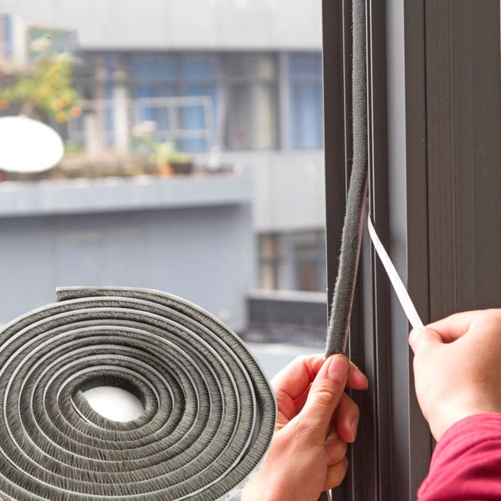 Cuộn băng keo dán viền cửa sổ/cửa ra vào chống tiếng ồn dài 5m nhiều màu sắc