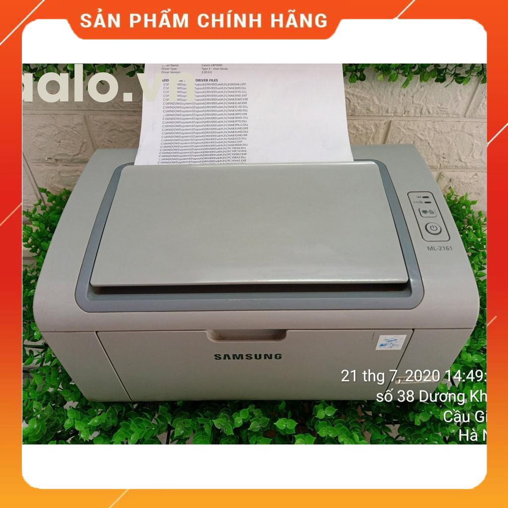 MÁY IN LASER ĐEN TRẮNG SAMSUNG ML 2161 ( HỘP MỰC + DÂY NGUỒN + DÂY USB MỚI )