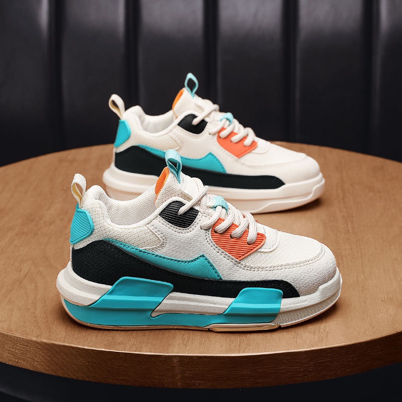 Giày Thể Thao Phối Lưới Mẫu Mới Thời Trang Xuân Hè Cho Bé Trai 2022