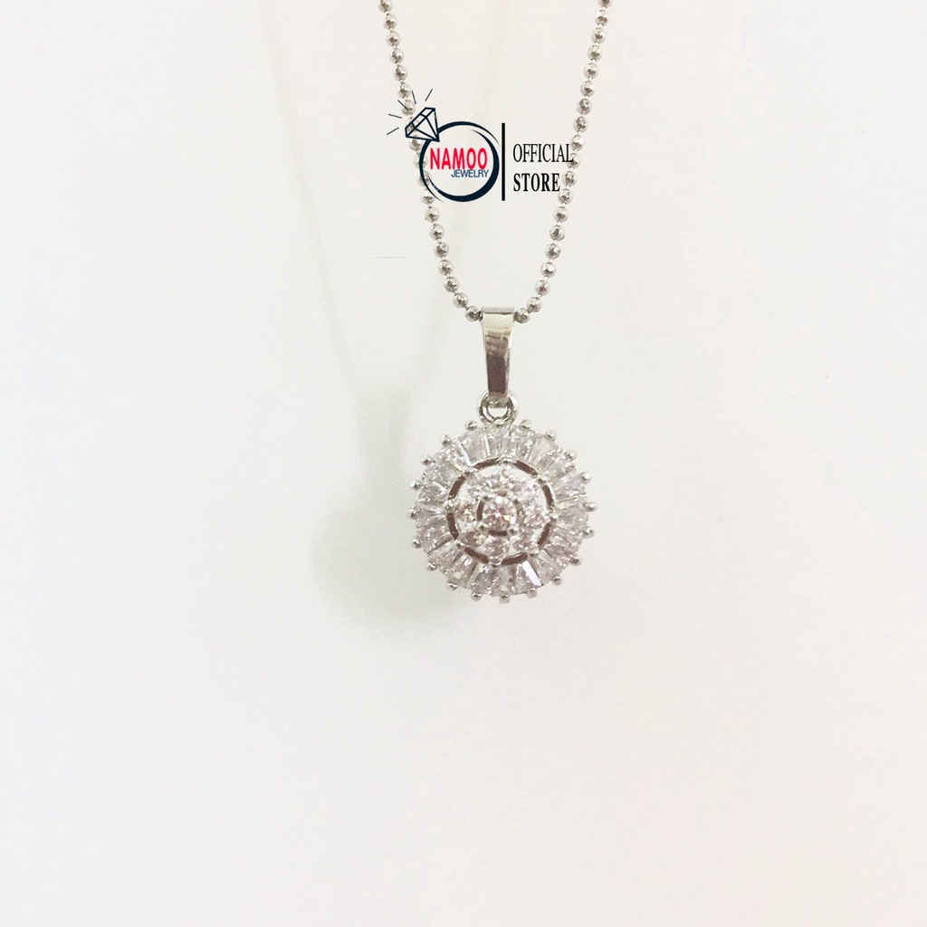 Dây Chuyền Bạc V812 Daisy Flower Nữ Namoo Jewelry