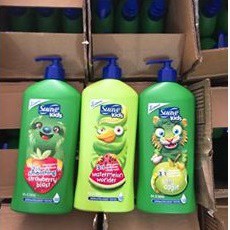 Sữa Tắm Gội Xả 3in1 & 2in1 Suave Kids 532ml Chai Vòi Nhí