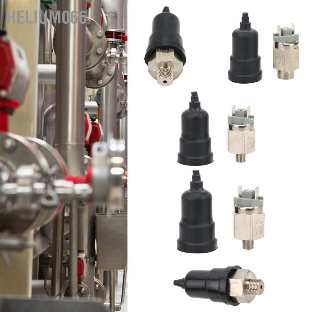 Công tắc áp suất có thể điều chỉnh Màng ngăn khí khiển tự động Dây ren ngoài 0 1 ~ 0Mpa Helium066