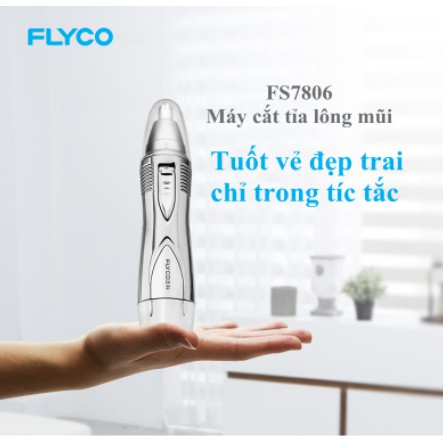 Máy Tỉa Lông Mũi Flyco FS7805 , FS7806