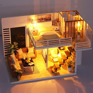 Mô hình lắp rắp nhà gỗ DIY:Ngôi Nhà Mơ Ước K031