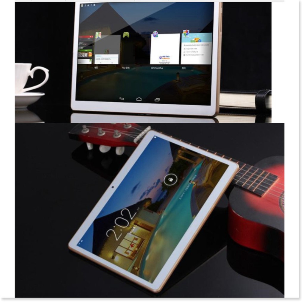 Máy tính bảng 10.1 inch Ram 4G, Rom 64Gb 2 sim + tặng kèm bao da kiêm bàn phím | BigBuy360 - bigbuy360.vn