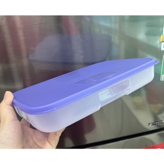 Hộp trữ đông 650ml dẹp (tím Essential)