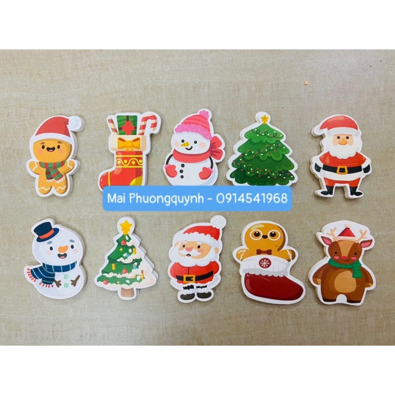 Giấy cắm kẹo Noel và Tết